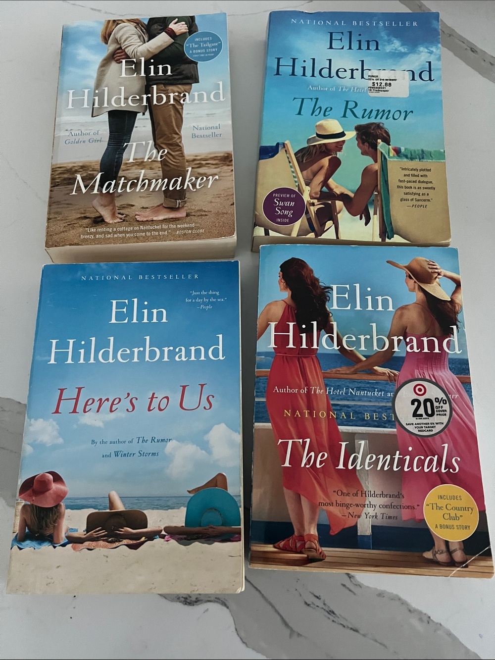 Elin Hilderbrand Set of 4 Novels